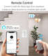 Smart Wireless Light Switch, Dimmer Switch & Receiver Kit No Wiring Wireless Remote Control Switch,Remote & Voice Control,Bluetooth Work with Amaz...
