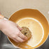 6 Pcs Brass Kitchen Cleaner Scrubbing Scour Copper Scrubber Non-Scratch Dishes Scrubber,Kitchen Steel Wool Easy Scouring Scrubbing Brush,Pot Pan O...