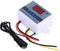 Oumefar Temperature Controller, XH-W3001 DC 110V-220V 1500W 10A Digital Temperature Controller Thermostat Switch with Waterproof Sensor Probe Elec...