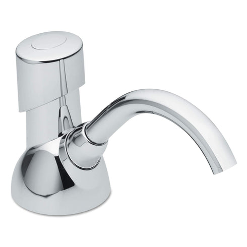 GOJO CX Counter-Mount Push-Style Soap Dispenser, Chrome, for GOJO Foam Hand Soap Refills (Pack of 1) - 8500-01...