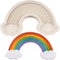 Large Size Rainbow Cake Fondant Mold Rainbow Cloud Silicone Molds For Baby Birthday Cake Decoration Cupcake Topper Candy Chocolate Polymer Clay Gu...