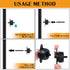 50 Pcs Drip Irrigation Emitters 1/4 Inch 1 GPH Water Tubing Irrigation Tubing Pressure Compensating Dripper Emitters System Drip Tip Constant Flow...