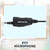 Retevis Swivel Two Way Radio Headset with Mic 2 Pin,Coil Tube,Compatible with Motorola CP100D CP185 CP200 CP200D GP300 GP2000 BRP40 HYT TC610 Walk...