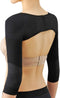 Women Elastic Compression Arm Shaper Back Shoulder(L(fit US S), Black)...