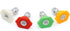 4Pcs Pressure Washer Spray Nozzles Multiple Degrees 1/4" Quick Connection Spray Tips...