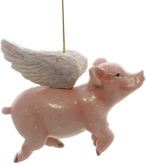 Kurt Adler Flying Pig Christmas Ornament...