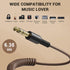 OneOdio Fusion A71/HiFi/Pro C/Pro M Wired Headphones Audio Cable Brown - 6.35mm to 3.5mm......