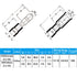 Heat Shrink Bullet Connectors, 100 Pcs Female Male Electrical Bullet Butt Terminals Insulated Waterproof Marine Bullet Connectors for Watercraft, ...