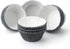 Gifbera Standard Black Foil Cupcake Liners Muffin Wrappers, 200-Count...