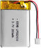 EEMB Lithium Polymer Battery 3.7V 280mAh 562030 Lipo Rechargeable Battery Pack with Wire Molex Connector for Dashcam Bluetooth Speaker - Confirm D...