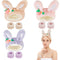 Animal Ear Headbands for Washing Face Skin Care Headbands for Women Makeup Headband Women Skincare Wristbands for Washing Face Spa Face Wash Headb...