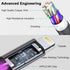 iPhone Charger Cable, (Apple MFi Certified) 6ft LED Light Up Lightning Cable USB Fast Charger Cord High Speed Data Sync Transfer Cord for iPhone 1...
