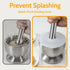 Mortar and Pestle, Sopito 18/8 Stainless Steel Spice Grinder Pill Crusher with Lid for Crushing Grinding Ergonomic Design with Anti Slip Base and ...