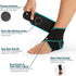 Ankle Brace Support Adjustable Breathable Elastic Nylon Material Fit for Most Size Use for Sports (Blue 1pcs)...