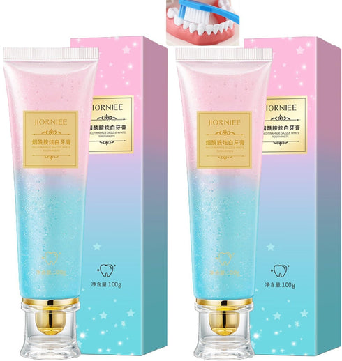 2Pcs Niacinamide Whitening Toothpaste, Nicotinamide Toothpaste, Fresh Breath Toothpaste, Remove Tooth Stains....
