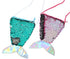 Starte Small Mini Coin Purse Messenger Bag Crossbody Satchel for Kids Girls,Mermaid Sequin Bling Bag for Girls Backpack,Purple...