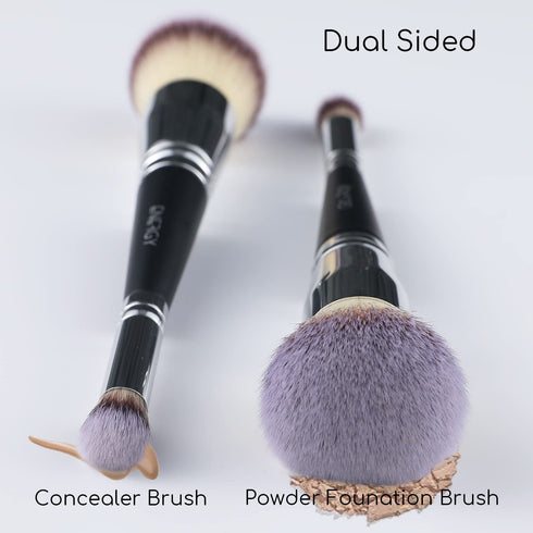 ENERGY Foundation Brushes for Liquid Foundation Makeup Brushes Dual-ended Foundation Brush Concealer Brush Under Eye Ideal for Liquid, Cream, Powd...