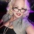 Hip Hop 50's Shop Womens Cat Eye Rhinestone Glasses...