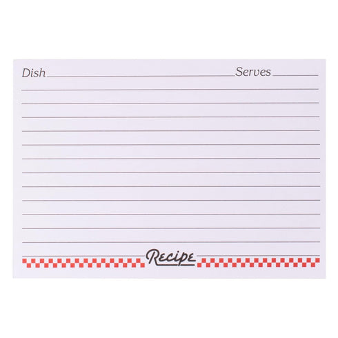 Weatherbee Recipe Cards, 3-Inches x 5-Inches, Set of 24...