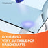 UV Glue Kit with uv light, Liquid Plastic Welder, Glass repair fluid, Cures Quickly, Plastic, Glass, Metal Adhesive Repair for Home, Outdoors. (2P...