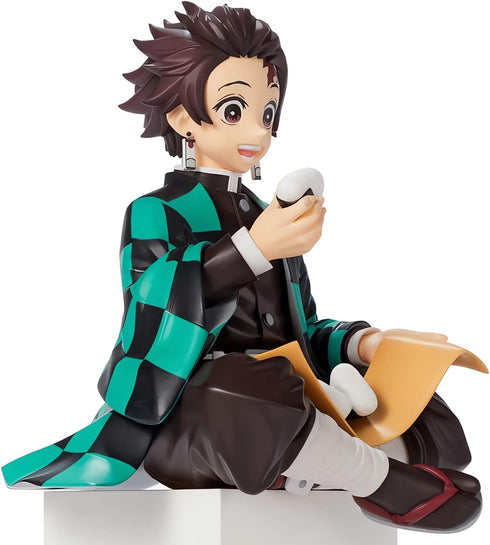Kamado Tanjirou Ghost Slayer Figure Eat Rice Balls Series Action Figure Toys Collection Desk Decor Collection Toy (Onigiri Tanjiro)...