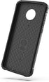 ENCASED Heavy Duty Moto Z4 Case (2019 Scorpio Series) Military Grade Rugged Phone Protection Cover Black...