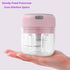 Electric Mini Food Chopper, Rechargable Small Food Processor for Garlic, Puree, Onion, Herb, Veggie, Ginger, Fruit Blender (250ml+100ml 2 cups, Gr...