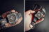 Fashion Hip-Hop Punk Skull Watch for Men Women Black Wide Leather Cuff Band Watch Cool Style Wrist Watches,Chains Locomotive Glove Watch...