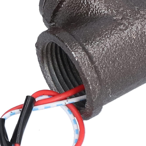 Retro Industrial 3/4in Stop Valve Rotating Light Switch, Unique Design, Suitable for Table Pipe Lamp, Steampunk Lamp Switch...