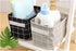 AARAINBOW 3 Packs Storage Basket Bins Canvas Mini Storage Cubes Storage Basket for Makeup, Toys Liners, Books Storage Baskets with Handles for She...