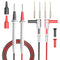 Goupchn Multimeter Test Leads Kit Double Silicone Soft Cable Wire Multimeter Probes Electrical Copper Test Probes Length 4.9ft/1.5m with Gold-Plat...