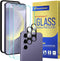 ArmorSuit 2+2 Pack for Samsung Galaxy S24 Plus 6.7" Tempered Glass Screen Protector + Lens Protector Case Friendly 9H MilitaryShield (w/Alignment ...
