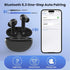 Wireless Earbuds, True Wireless Bluetooth 5.3 Earbuds with Charging Case, Stereo Bluetooth Headphones with Microphone for iPhone Android Smart Cel...