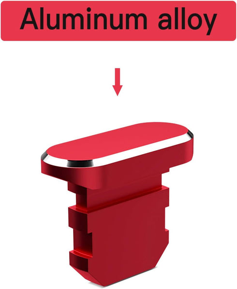 2 Pack Anti Dust Plugs for iPhone 13 Pro Max 14 12 Mini Dust Cover 8 Pin Dust Plug with Mini Storage Box iPhone Charging Port Plugs for iPhone 11 ...