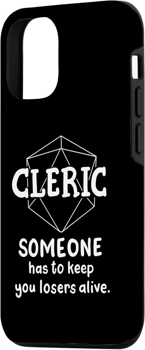 iPhone 13 Cleric Funny Character Joke Roleplaying Games Gamer Case...