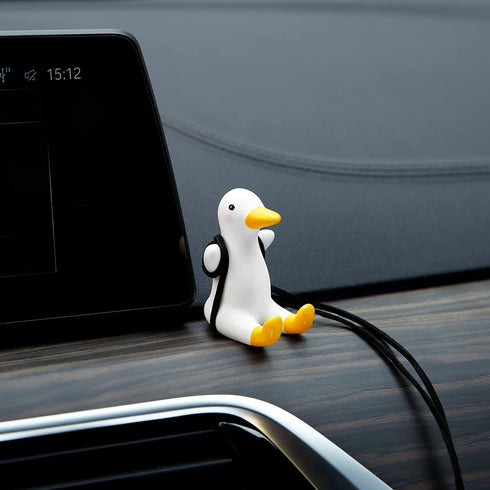 YGMONER Cute Swinging Duck Car Rear View Mirror Hanging Accessories Funny Car Interior Decor Gifts for Women Men (Duck)...