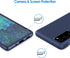 JETech Slim Fit Case for Samsung Galaxy S20 FE 5G 6.5-Inch, Thin Phone Cover with Shock-Absorption and Carbon Fiber Design (Blue)...
