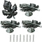 Cabinet Knobs Maple Leaf Knobs, 4 Pcs Antique Cabinet Knob,Drawer Knob,Bedside Table Handle,Closet Knob,Bookcase Handle,Furniture Door Pull,Hardwa...