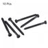 uxcell Hex Lag Screws 1/4" x 2-1/2" Carbon Steel Phillips Head Half Thread Self-Tapping Bolts for Deck Building or Joining Lumber 10pcs...