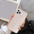J.west for iPhone 11 Pro Max Opal Case, iPhone 11 Pro Max Phone Case Translucent Clear Women Girl Sparkly Thinfoil Protective Case Cover for iPhon...