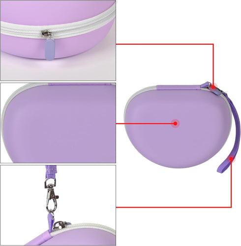 Headphone Case for Skullcandy Crusher/Hesh/Evo Wireless Over-Ear Bluetooth Earphones, for Beats Studio Pro/ 3/Solo 4/3/2 Headphones and More Noise...