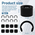 Rubber Roller Replacement Compatible with Cricut Maker/Maker 3, Mat Guide Rubbers for Cricut Repair Accessories (Rings Roller Set)...