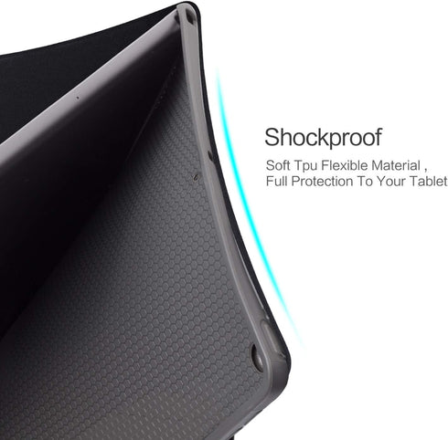 Vimorco iPad 9th Generation Case, Case for iPad 8th/7th Gen, iPad 10.2 inch Cover 2021/2020/2019, Adjustable Stand Auto Wake/Sleep Smart Case, Blu...