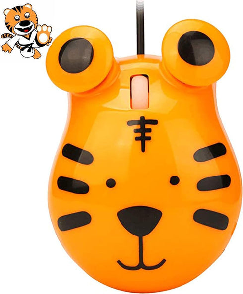 Cute Animal Shape USB Cable Mouse, Portable Travel Mini Optical Cartoon Mouse, Suitable for Computer Laptop PC Desktop Dchool Home Office Children...