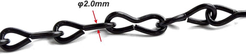 S Hook Steel Hanging Harness Chain for Hanging Poultry Drinker Feeder, Adjustable 40" Long, Tested Hold 30lb Weight...