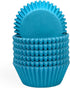 qiqee 300-Count Cupcake Liners Cupcake Cups Food Grade Solid Beautiful Blue Color Cupcake Papers Baking Cups Cupcake Wrappers (Standard Size)...