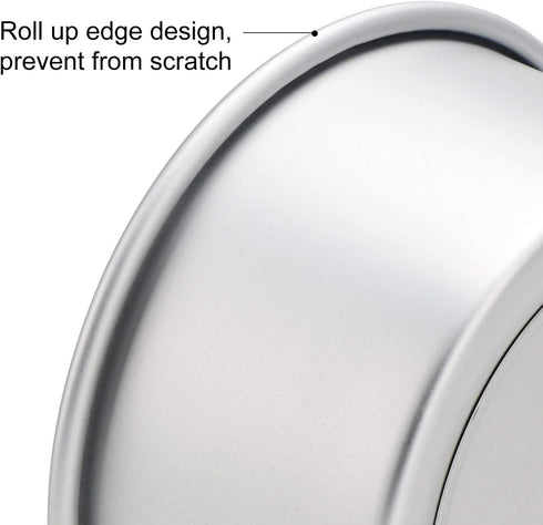 Beasea 6 Inch Round Cake Pan Set of 2, Nonstick Aluminum Alloy Cheesecake Pan with Removable Bottom for Oven Baking...