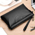 Eshow Clutch Purse for Men, Clutch Wallet Long Wallets with Zipper PU Leather Men's Coin Purse Business Card Holders Wrist Wallet Gift for Father ...