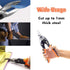 Finder 12" Aviation Snips, Long Straight Cut Tin Snips Cutting Shears Power Cutter with CR-V Blade & Comfortable Grip, 300mm Scissors for Cutting ...