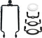 Lamp-Shade Harp Holder Adjustable Support - Tall 7 8 9 10 inch and 3/8 inch Standard Saddle E14 E26 E27 Light Base UNO Fitter Adapter Converter Fi...